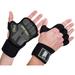 RIMSports Weight Lifting Workout Cross Training Gloves with Wrist Wrap for Men and Women