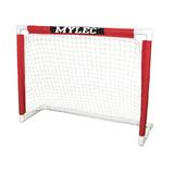MyLec Indoor Hockey Net Street Hockey Net Replacement Durable Lightweight & Portable Easy to Assemble & Disassemble Machine Wash High-Grade Material Netting (Red/White 48 x37 )