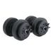 CAP Barbell 40-Pound Vinyl Dumbbell Set