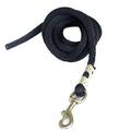 Triple E 3/8in x 7ft Mini Poly Rope Lead Black