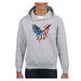 IWPF - Big Boys Hoodies and Sweatshirts - American Flag Eagle USA