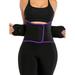 LELINTA Waist Trainer Belly Wrap for Weight Loss Sport Workout Body Shaper Tummy Fat Burner Waist Cincher Trimmer Belt