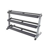 Body Solid GDR60DBT 3 Tier Dumbbell Rack