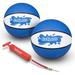 GoSports Blue Water Basketballs Set of 2 | Size 3 (7 ) Pool Basketballs for Splash Hoop PRO and Similar Pool Hoops