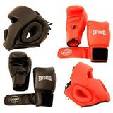 Shelter S103 Pro Boxing Gloves and Pro Head Gears - Set of 2