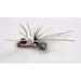 Betts Fishing Lure 1201-8-1 Pop N Hot Fly Popper Size 8 White Fishing Fly