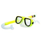 Kids Children Diving Goggle Mask Breathing Tube Shockproof Anti-fog Swimming Glasses Band Snorkeling Underwater Accessories Set