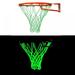 Luminous net thick Indoor /Outdoor Self-Luminous Basketball net Nylon Luminescent Basket net Thickened woven Standard Size