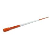 The ROP Shop | Pack of 4000 Orange Snow Poles 48 inches 1/4 inch Orange With Armor Cap & Tapered End