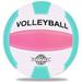 EVZOM Super Soft Volleyball Beach Volleyball Official Size 5 for Outdoor/Indoor/Pool/Gym/Training Premium Volleyball Equipment Durability Stability Sports Ball