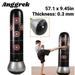 ANGGREK Fitness Punching Bag Inflatable Punching Tower Bag Boxing Kick Stand Pressure Relief 57.1 *9.45