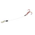 The Northland Fishing Tackle 3 Lethal Sting R Hook Fishing Lure Red Size 3 3 Count SHT3-R