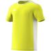 adidas Men s Regular Fit Soccer Short Sleeve Jersey Yellow Size 27X37.5