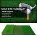 Golf 3-in-1 Turf Grass Mat Foldable 30*60c Golf Hitting Mat with Unique Hitting Surfaces for Chipping Driving and Training Golf Practice - Home Use or Outdoor Backyard