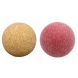 SPRING PARK 1/4Pcs 36mm Table Soccer Foosballs Game Replacement Tabletop Mini Cork Football Balls