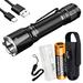 Fenix TK16 V2 3100 Lumen Long Throw Rechargeable Flashlight with LumenTac Battery Organizer