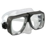 Different Size Lens on Each Side Scope Snorkel Mask Titanium