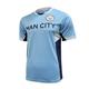 Icon Sports Men Manchester City Licensed Soccer Poly Shirt Jersey - Custom Name and Number - -01 XL