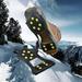 1 Pair Climbing Anti Slip Shoe Ice Snow Boot Crampon Grips Cleats Spike Gripper