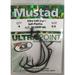 Mustad Light Wire Ultra Lock Soft Plastics Hook (Black Nickel) - Size: 2/0 4pc