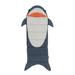 Firefly! Outdoor Gear Finn the Shark Kid s Sleeping Bag - Navy/Gray (youth size 65 in. x 24 in.)