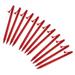 ASR Outdoor 9 Inch Aircraft Grade Aluminum Camping Stakes Tent Pegs - 12 Pack