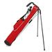 Orlimar Pitch and Putt Golf Lightweight Stand Carry Bag Brick Red