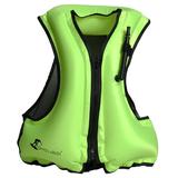 Adult Inflatable Swim Vest for Snorkeling Device Swimming Drifting Surfing Water Sports Life Saving