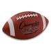 Champion Sports Rubber Sports Ball For Football Intermediate Size Brown