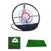 Taykoo Adult Children Training Network Golf Pop UP Indoor Outdoor Chipping Pitching Cages Mats Practice Easy Net Training Aids