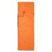 Carevas 70*210CM Outdoor Travel Camping Hiking Polyester Pongee Healthy Sleeping Bag Liner with Pillowcase Portable Lightweight Business Trip Hotel