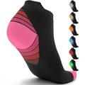 Copper Compression Running Socks For Men & Women-3/6Pairs-Circulation best for Athletic Ankle Support Travel& Medical