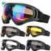 Deago Black and Multi Color Skiing Sport Goggles