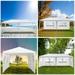 2021 Upgraded Outdoor 10 x20 ft Canopy Tent enyopro Waterproof Party Wedding Tent with 4 Removable Sidewalls Foldable UV Protection Gazebo Tent for Party Events Beach BBQ Pavilion B050