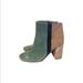 Anthropologie Shoes | Anthropologie Paola Ferri By Alba Moda Ankle Boots | Color: Green/Tan | Size: 11