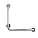 CSI Bathware L-Shaped Vertical Angle Bathroom Safety Grab Bar Metal in Gray | 3 H x 1.25 D in | Wayfair BAR-VR18-TW-125-PN