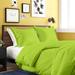 Ebern Designs Vanner Microfiber Modern & Contemporary Duvet Cover Set Microfiber in Green | Twin/Twin XL | Wayfair 4294E93EFE70439580E708B7AF89C7C2