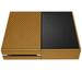 Skinomi Carbon Fiber Gold Skin Cover for Microsoft Xbox One