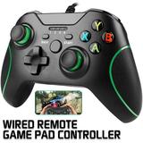 AMERTEER Wired Controller for Xbox One USB Gamepad Joypad Joystick Controller with Dual Vibration Headset Jack and Trigger Buttons for Xbox One/Xbox One S/Xbox One X/PC Windows 7/8/10(Black)