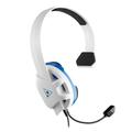 Turtle Beach Recon Chat Headset for PS4 Xbox One PC Mobile (White)