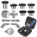 TSV 17-in-1 Metal Replacement Parts Fit for Xbox One Elite Series 2 Controller with 6 Thumbsticks 4 Paddles 2 D-Pads 3 Adjustment Tools 1 Standard Part Accessories for Elite Series 2