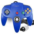 N64 Controller iNNEXT Classic Retro Wired Controllers Gamepad Controller Joystick for N64 Console Video Games Systemï¼ˆBlueï¼‰