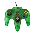 Transparent Green Replacement Controller for Nintendo N64 by Mars Devices