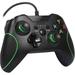 Lnkoo Wired Game Controller USB Gamepad for Xbox One PC Windows 7/8/10 with 3.5mm Headset Audio Jack (Black)