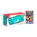 Nintendo Switch Lite Turquoise Bundle with Mario Kart 8 Deluxe