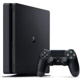 Restored Sony PlayStation 4 500GB Slim System Black (Refurbished)