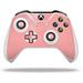 WraptorSkinz Decal Skin Wrap Set works with 2016 and newer XBOX One S / X Controller Solids Collection Pink (CONTROLLER NOT INCLUDED)