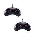 Vilros Retro Gaming SEGA Genesis Style USB Gamepads-Set of 2