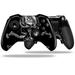 Chrome Skull on Black - Decal Style Skin fits Microsoft XBOX One ELITE Wireless Controller (CONTROLLER NOT INCLUDED) by WraptorSkinz