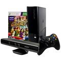 Restored Microsoft Xbox 360 E Slim 4GB Console with Kinect Sensor and Kinect Adventures (Refurbished)